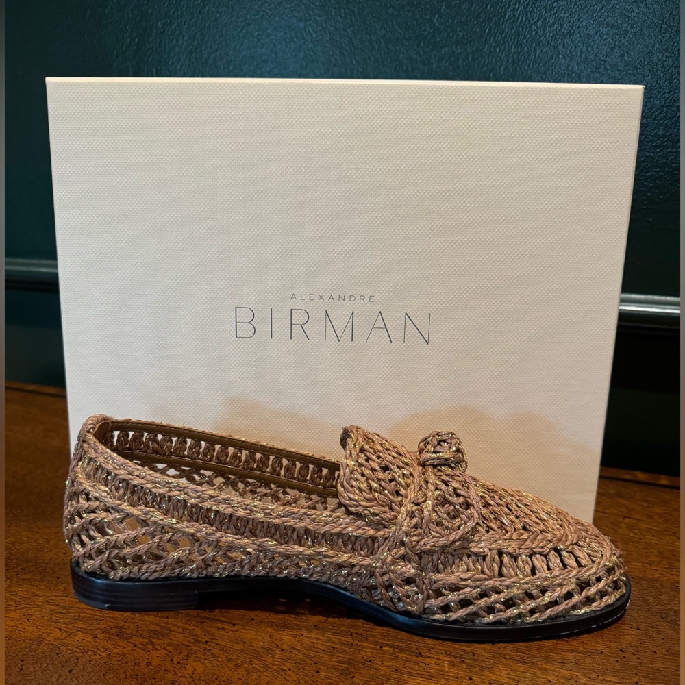 Alexander Birman Raffia Sandal
